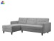 Schlafsofa >Hannover II< Bezug Cord in 3 Farben lieferbar- 213x82x153cm (BxHxT)