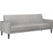Schlafsofa >Aarhus< in Hellgrau, Stoff - 213x81x86cm (BxHxT)