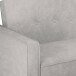 Schlafsofa >Aarhus< in Hellgrau, Stoff - 213x81x86cm (BxHxT)