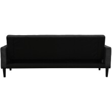 Schlafsofa >Aarhus< in Anthrazit, Cord - 213x81x86cm (BxHxT)