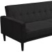 Schlafsofa >Aarhus< in Anthrazit, Cord - 213x81x86cm (BxHxT)