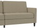 Schlafsofa >Palermo< in Leinenoptik, Cappuccino- 207x86x86 (BxHxT)