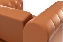 Loungesessel >Firenze< Relaxfunktion, Braun - 111x83x87cm (BxHxT)