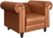 Loungesessel >Firenze< Relaxfunktion, Braun - 111x83x87cm (BxHxT)
