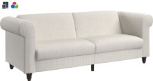 Schlafsofa >Firenze II< 3 Cordfarben, auch mit...