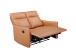 2-Sitzer >Lübeck< Relaxfunktion, Braun, Polyurethan - 127x120x86cm (BxHxT)