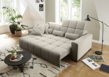 Big-Sofa >Maggy< Sitztiefen/Kopfteilverstellung,...