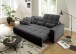 Big-Sofa >Maggy< inkl. Verstellungen, Curio dunkelgrau - 242x110x121cm (BxHxT)