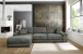 Polsterecke >Anselm< in grau, Onega - 323x90x177cm (BxHxT)