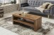 Sheesham Massiv Couchtisch MUMBAI 110cm Massivholz TV &/ Wohnzimmer