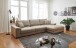Polsterecke >Anselm< in beigebraun, Vega - 323x90x177cm (BxHxT)