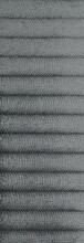 Polsterecke >Anselm< in grau, Cord Hydra - 323x90x177cm (BxHxT)