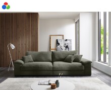 Big-Sofa >Anselm< in 8 Farben lieferbar -...