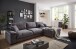 Polsterecke >Anselm< in grau, Cord Lincoln - 321x90x177cm (BxHxT)