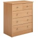 Kommode >WL1.338< in Buche Dekor - 60x70x35cm (BxHxT)