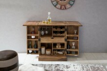 Barschrank >WL1.735< in Sheesham - 64x91x50 (BxHxT)
