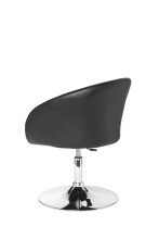 Loungesessel >SPM2.157< in Schwarz - 62x84x55cm (BxHxT)