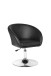 Loungesessel >SPM2.157< in Schwarz - 62x84x55cm (BxHxT)