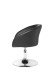 Loungesessel >SPM2.157< in Schwarz - 62x84x55cm (BxHxT)