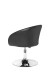 Loungesessel >SPM2.157< in Schwarz - 62x84x55cm (BxHxT)