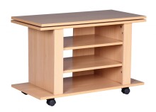 TV-Regal >OREGON< in Buche Dekor - 75x51x38cm (BxHxT)
