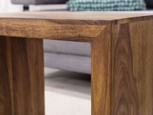 Satztisch >MUMBAI< in Braun, Massivholz - 30x45x50cm (BxHxT)