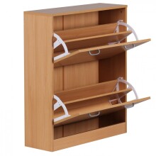 Schuhkipper >KIEL< in Buche Dekor - 75x87x24cm (BxHxT)