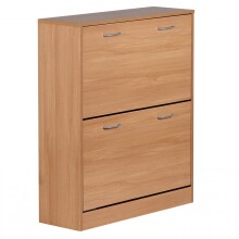 Schuhkipper >KIEL< in Buche Dekor - 75x87x24cm (BxHxT)