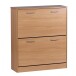 Schuhkipper >KIEL< in Buche Dekor - 75x87x24cm (BxHxT)