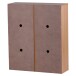Schuhkipper >KIEL< in Buche Dekor - 75x87x24cm (BxHxT)