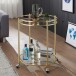 Servierwagen >WL5.792< in Goldfarbig - 75x57 (HxD)