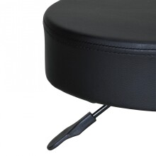 Sitzhocker >SPM1.036< in Schwarz - 55x50cm (HxD)