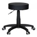 Sitzhocker >SPM1.036< in Schwarz - 55x50cm (HxD)