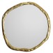Spiegel >WL7.098< in Goldfarbig - 60x60x3 (BxHxT)