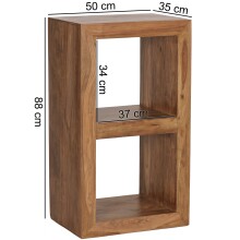 Standregal >WL1.203< in Sheesham - 50x88x35 (BxHxT)