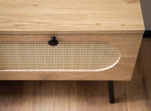 Lowboard >WL6.889< in Eiche Dekor - 100x45x40cm (BxHxT)