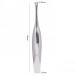 Dekovase >BOTTLE< in Silber, Aluminium  - 13x100x13cm (BxHxT)