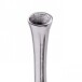 Dekovase >BOTTLE< in Silber, Aluminium  - 13x100x13cm (BxHxT)