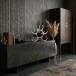Flaschenregal >WL1.252< in Silber, aluminium  - 29x24x14cm (BxHxT)