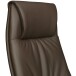 Chefsessel >SPM1.146< in Braun, Echtes Leder - 67x125x67cm (BxHxT)
