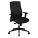 Bürostuhl >SPM1.275< in Schwarz, Stoff - 65x113x65cm (BxHxT)