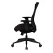 Bürostuhl >SPM1.275< in Schwarz, Stoff - 65x113x65cm (BxHxT)