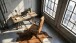 Chefsessel >MONTEREY< in Braun, Echtes Leder - 67x136x70cm (BxHxT)