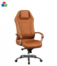 Chefsessel >MONTEREY< Echtes Leder in BRAUN,...