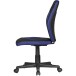 Bürostuhl >LUAN< in Schwarz - 63x103x63cm (BxHxT)