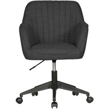 Bürostuhl >MIAMI< in Schwarz - 65x90x65 (BxHxT)