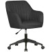 Bürostuhl >MIAMI< in Schwarz - 65x90x65 (BxHxT)