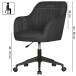 Bürostuhl >MIAMI< in Schwarz - 65x90x65 (BxHxT)