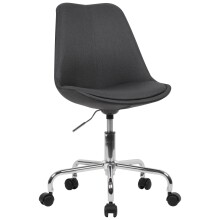 Bürostuhl >SPM1.422< in Schwarz - 65x94x65...