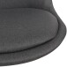 Bürostuhl >SPM1.422< in Schwarz - 65x94x65 (BxHxT)
